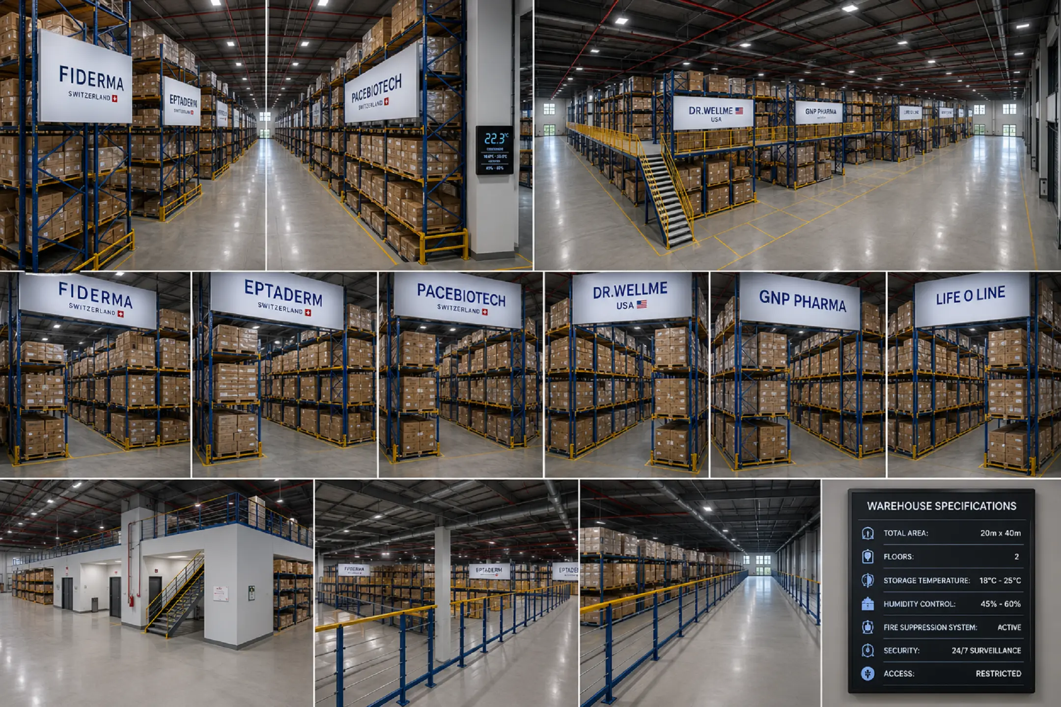 GDP-Compliant Facilities & Cold Chain Storage